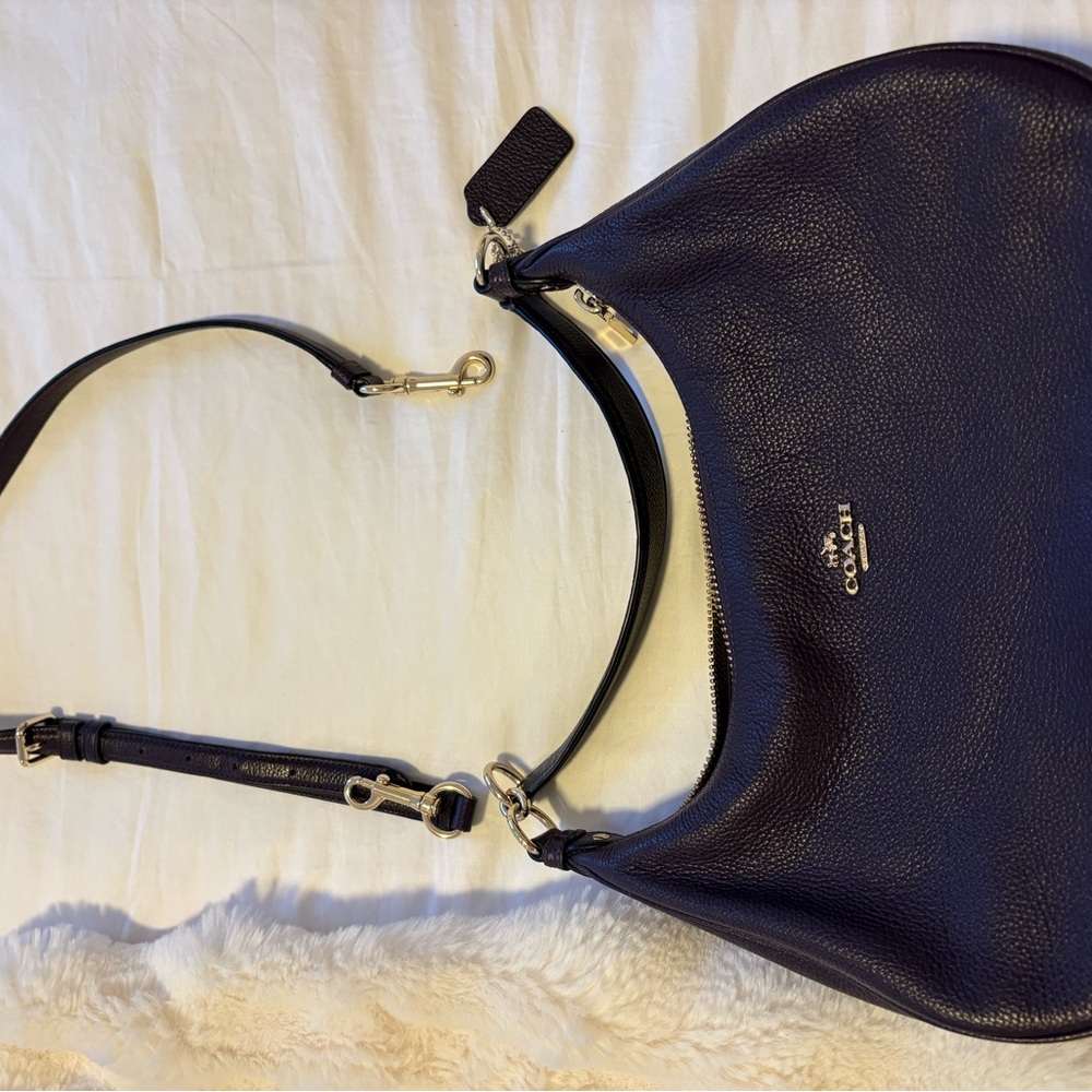 Coach Hobo bag in deep plum purple - Picture 2 of 5